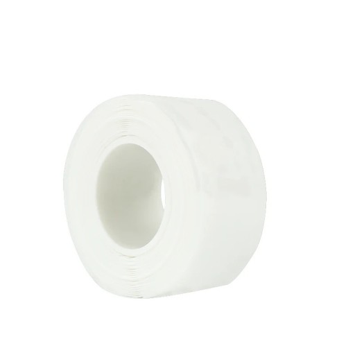 Cinta adhesiva blanca impermeable 1m x 25mm Reparaciones, aislamiento, protección contra agua y humedad Uso universal