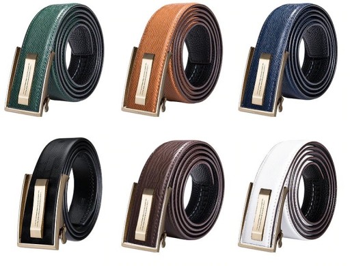 Cinto de couro masculino L362