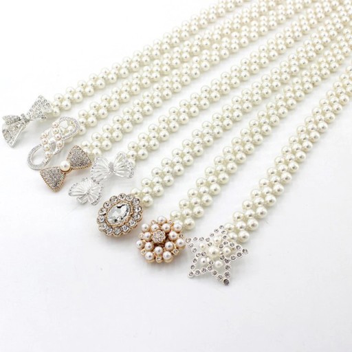 Cinto de pérolas feminino C1011