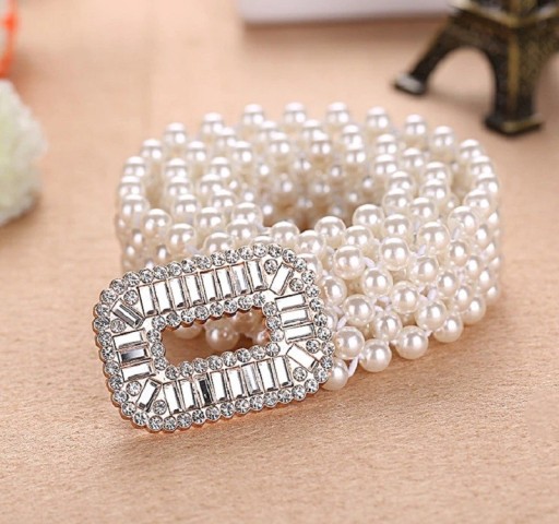 Cinto de Pérolas para Senhora