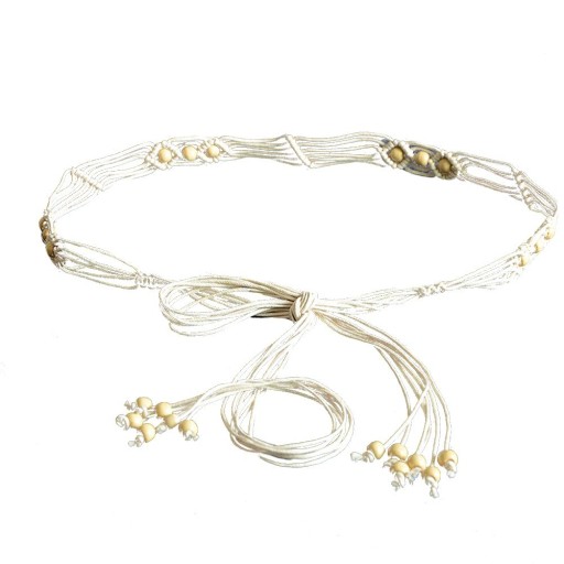 Cinto feminino com contas