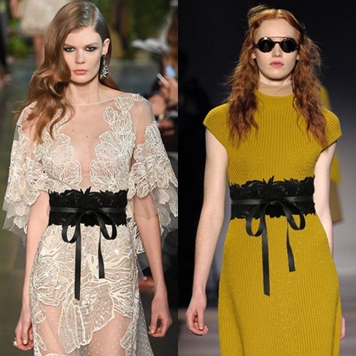 Cintura da donna con pizzo L62