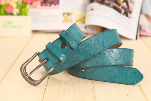 Cintura in pelle alla moda J3079