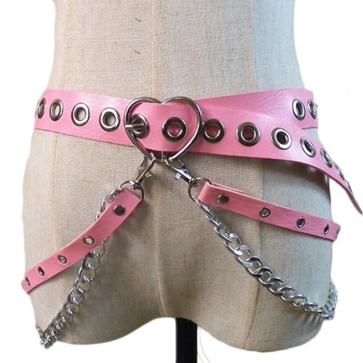 Cintura in pelle da donna L124