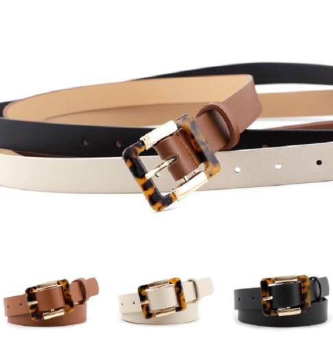 Cintura in pelle da donna L132