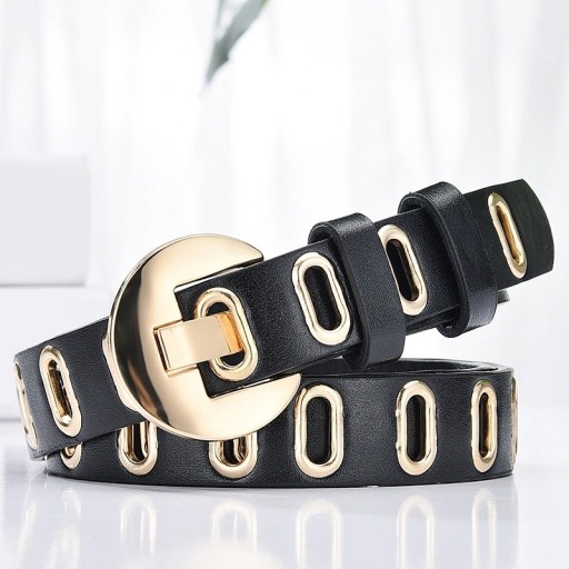 Cintura in pelle da donna L174