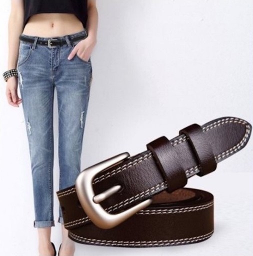 Cintura in pelle da donna