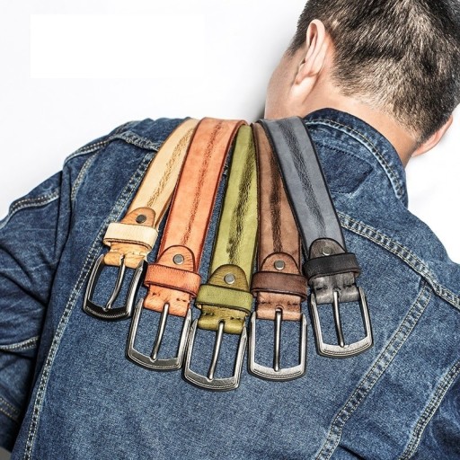 Cintura in pelle da uomo L313