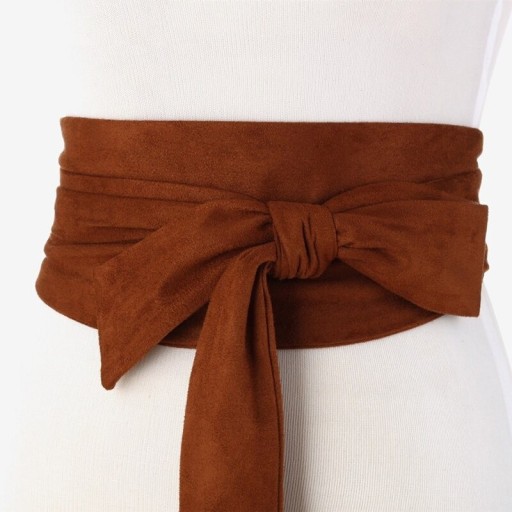 Cintura in suede da donna