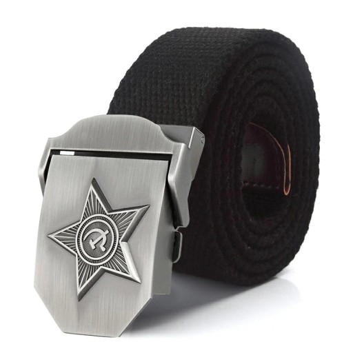 Cinturón de hombre con estrella