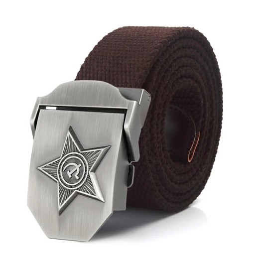 Cinturón de hombre con estrella Cinturón de hombre con estrella