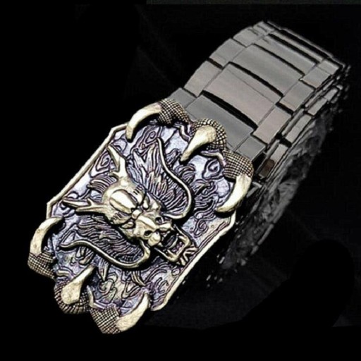 Cinturón de metal para hombre L429