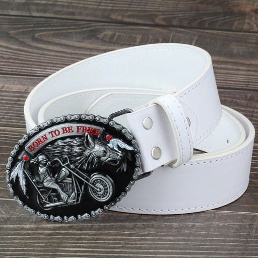 Cinturón de motociclista para hombre