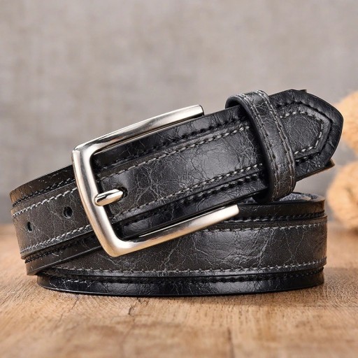 Cinturón de piel para hombre L269