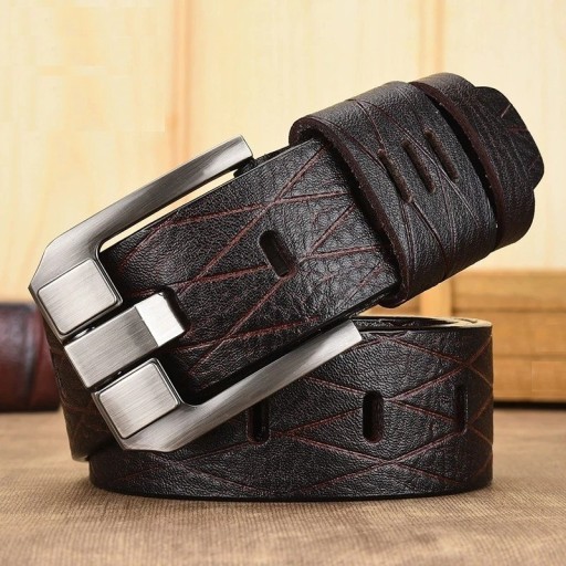 Cinturón de piel para hombre L283