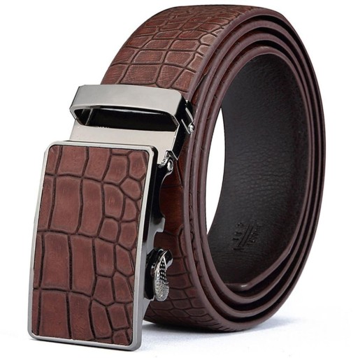 Cinturón de piel para hombre L411