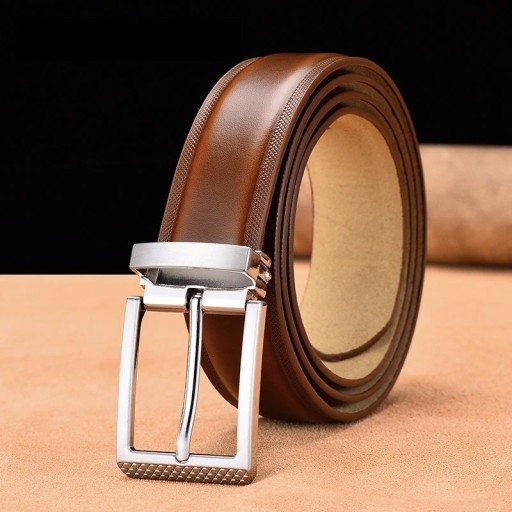 Cinturón de piel para hombre L444