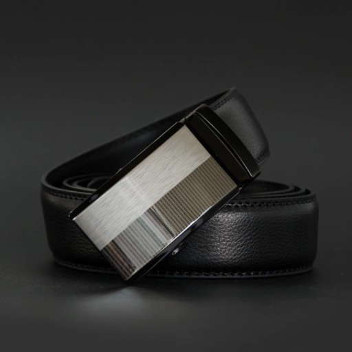 Cinturón de piel para hombre L495