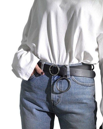 Cinturón de piel para mujer L40