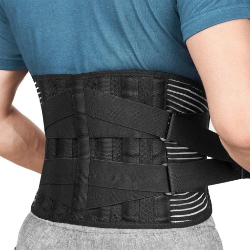 Cinturón ortopédico ajustable y transpirable para la espalda y la cadera, ideal para mujeres y hombres. Corrección de postura y alivio del dolor de columna.