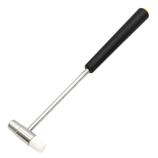 Ciocan cu două lame 18,5 cm Ciocan mic cu cap din cauciuc și metal Instrument de precizie pentru reparații mici Lucrări de hobby