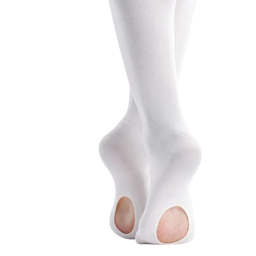 Ciorapi de dans pentru femei cu deschidere la talpă din nylon spandex ciorapi elastici pentru balet, dans și spectacole