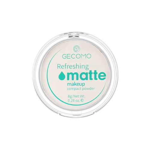 Cipria compatta trasparente Finitura opaca Aspetto liscio Waterproof Fissaggio del trucco Per tutti i tipi di pelle Senza acne