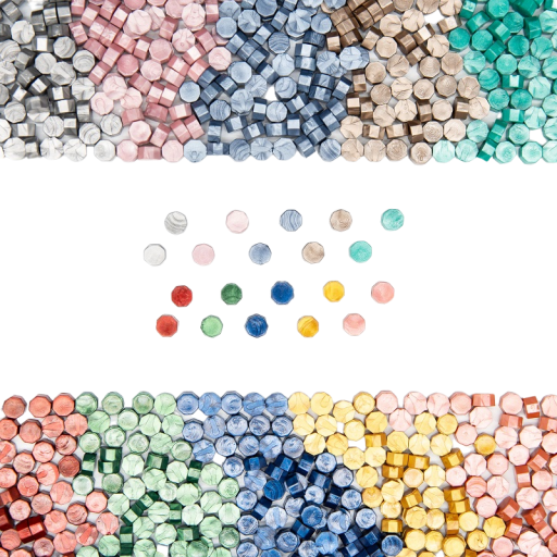 Cire à cacheter granulée 100 pcs