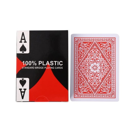 Classic Universal Pack of Playing Cards Suitable for Canasta, Rummy, Bridge, Poker and Other Popular Card Games