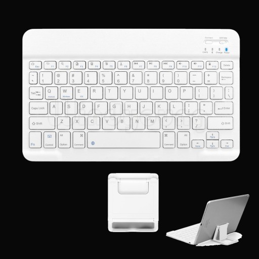 Clavier bluetooth sans fil avec support