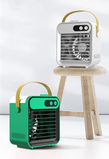 Climatizzatore portatile con supporto per telefono