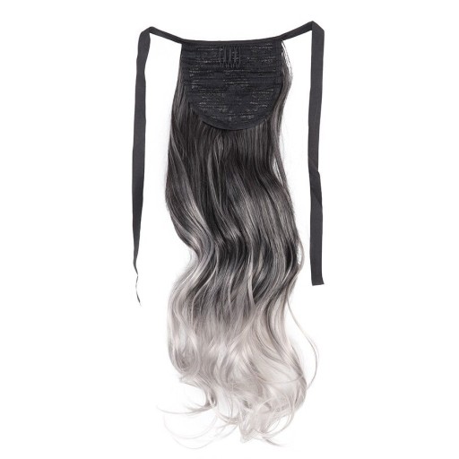 Clip em cabelo colorido