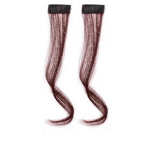 Clip in ciocche di capelli 2 pz
