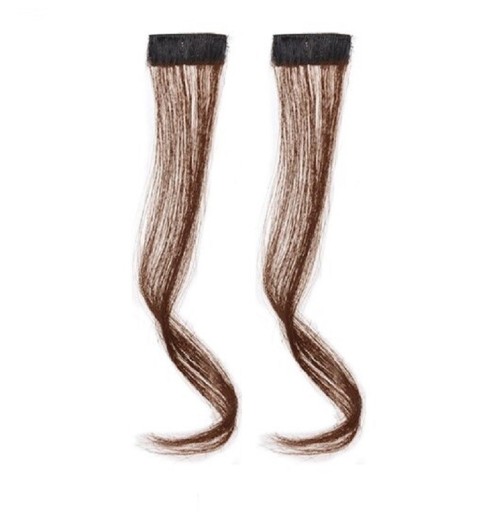 Clip in mechas de cabelo 2 pcs