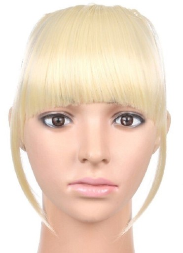 Clip In Straight Fringe