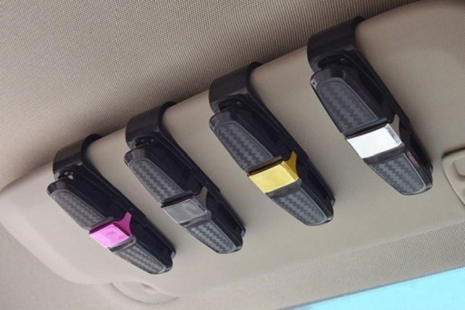 Clip per auto per occhiali