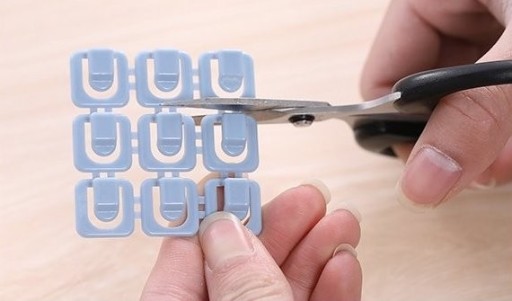 Clip per fissare i cavi - 18 pz