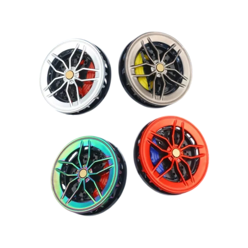 Clipe para ventilação de carro design pneu aromatizador de ambiente cca 5,5 × 5,3 cm acessório decorativo interior do veículo