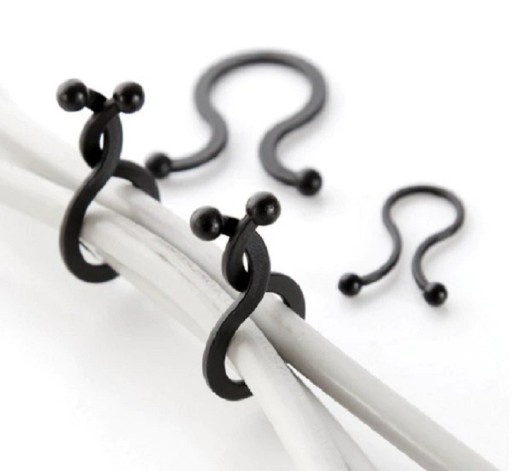 Clips para cabos 20 unid