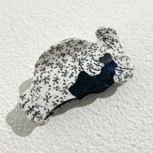 Clips pentru păr în formă de doi foci colorați Design decorativ Accesoriu original pentru păr Pentru femei și fete Pentru purtare zilnică