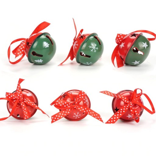 Clochettes de Noël 6 pcs C604