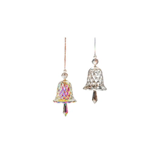 Clopot de cristal tăiat suspendat, efect decorativ de lumină, variantă transparentă și curcubeu, ornament suspendat interior