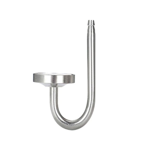 CO2 diffusor til akvariet med planter Metaludførelse af aluminiumlegering Rund hoved Indgangsdia. 5 mm Mål 7 x 4,5 cm