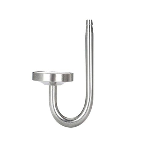 CO2 diffusor voor aquarium met planten Metalen uitvoering van aluminiumlegering Ronde kop Ingangsdiameter 5 mm Afmetingen 7 x 4,5 cm