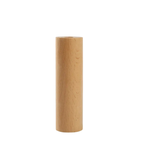 Coadă de perete din lemn natural pentru îmbrăcăminte 10x3 cm design minimalist pentru suspendarea jachetelor, genților și accesoriilor în interior