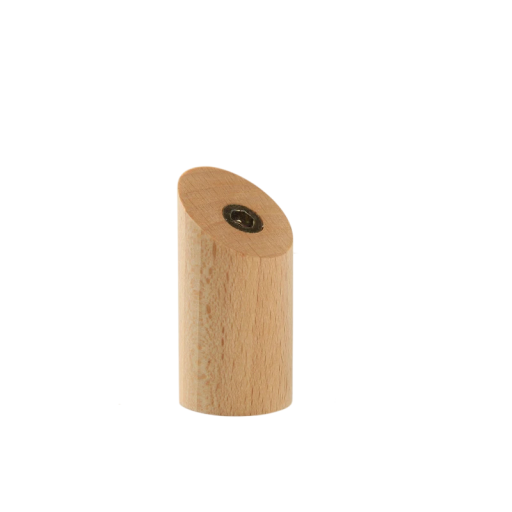 Coadă de perete din lemn natural pentru îmbrăcăminte 6x3x4 cm design compact pentru suspendarea jachetelor, genților și accesoriilor în gospodărie