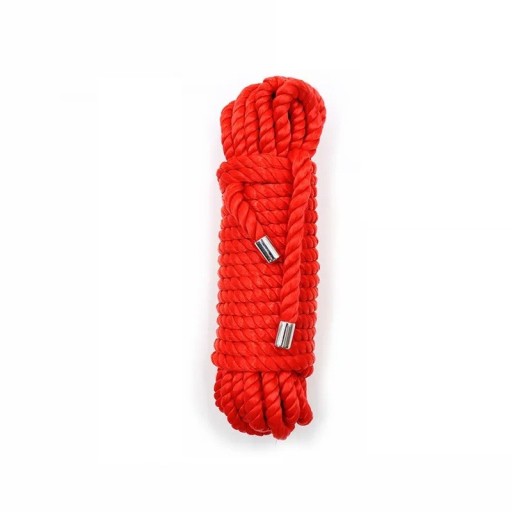 Coardă BDSM din bumbac moale, mătăsos, 5 metri lungime, 0,85 cm lățime, mai flexibilă și mai moale decât bumbacul obișnuit Ambalaj discret