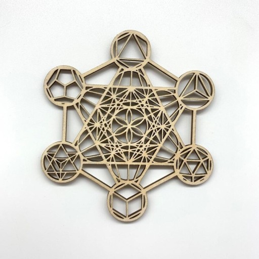 Coaster din lemn sculptat 10 buc