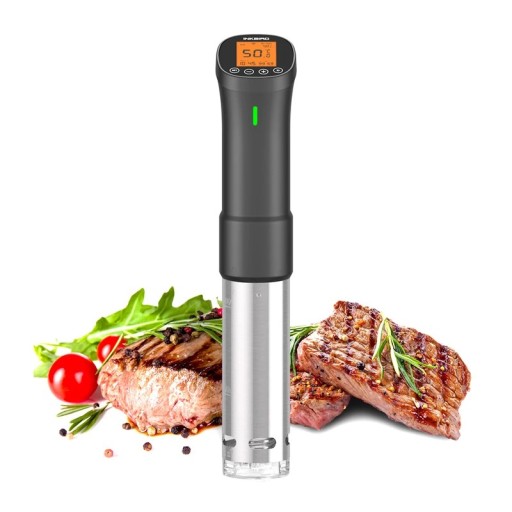 Cocedor sumergible con control remoto 200 W circulación de agua cocedor eléctrico negro para preparación de carne y calentamiento en agua