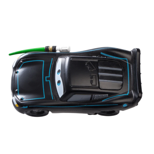 Coche de juguete de aleación 1:55 Disney Pixar Cars 3 Jackson Storm, modelo de metal, coche de carreras inglés, juguete coleccionable para niños.